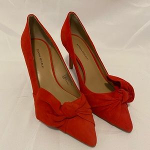 Banana Republic Hot Red Andra heel